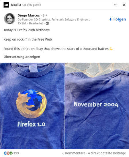 20 Jahre Firefox