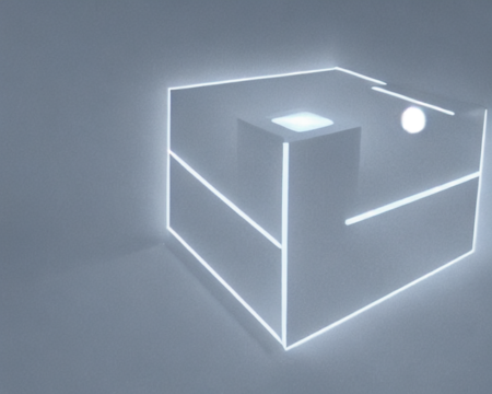 Wintermute was a simple cube of white light, that very simplicity suggesting extreme complexity